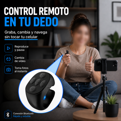 Anillo controlador con bluetooth